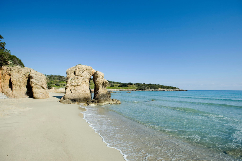 Beautiful landscape of eastern Crete